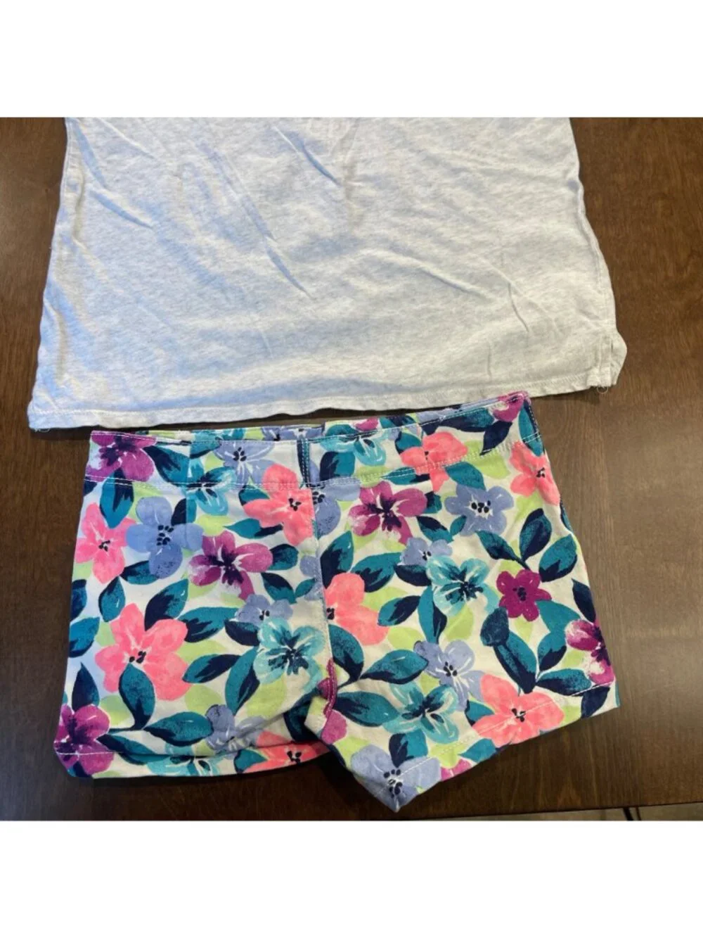 Gymboree Sundress and Outfit Girls Size M (7/8) Cotton Colorful Floral Tropical